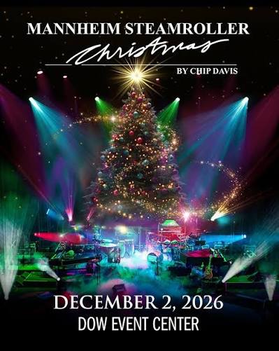 Mannheim Steamroller Christmas live tour poster 2026
